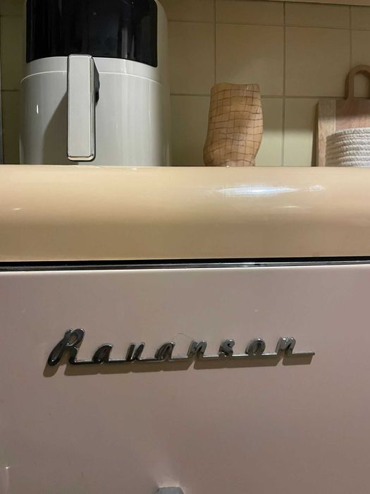 Ravanson LKK-120RP Retro Lodówka Różowa