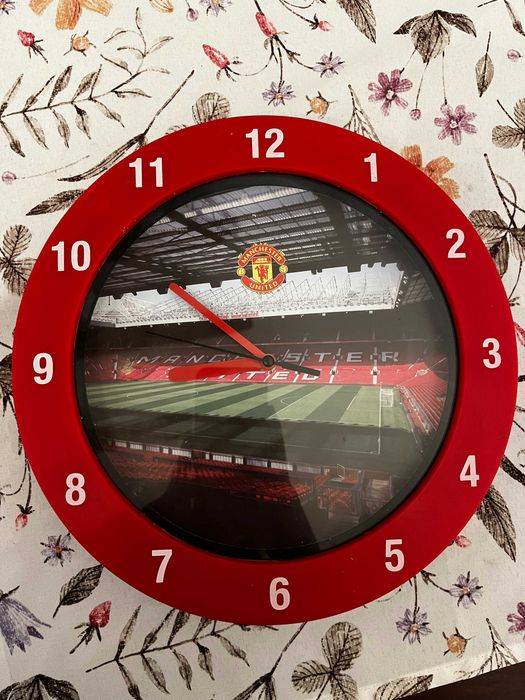 Zegar ścienny Manchester United