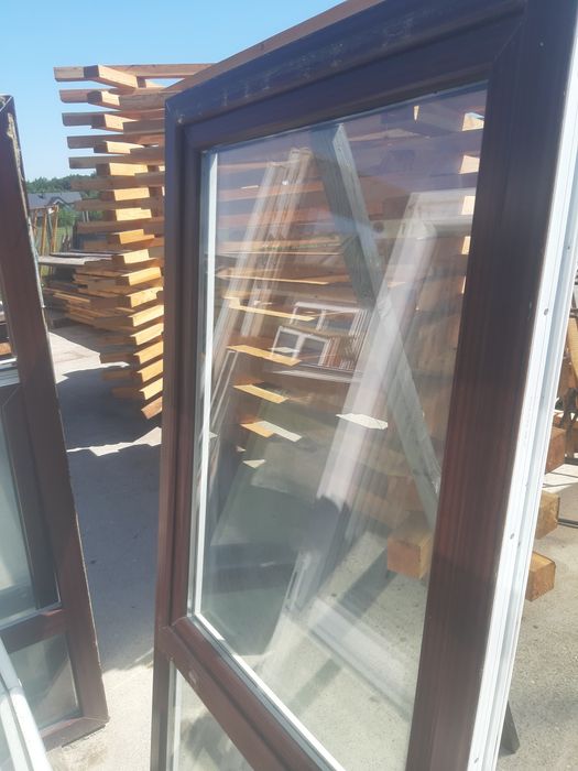 OKNA 102x190 używane MAHOŃ