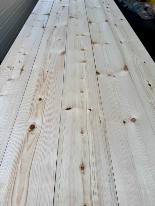 Deska podłogowa sosna skandynawska 34x148 stropo-podłoga szalówka