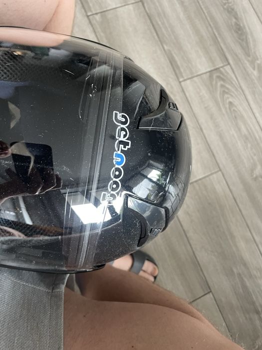 Kask szczekowy  L interkom prawie nowy  getnoog