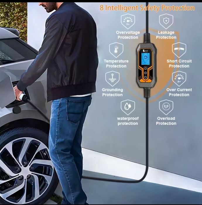 Зарядка! Зарядний пристрій для авто! Feyree  7/11/22kWt WiFi 5m