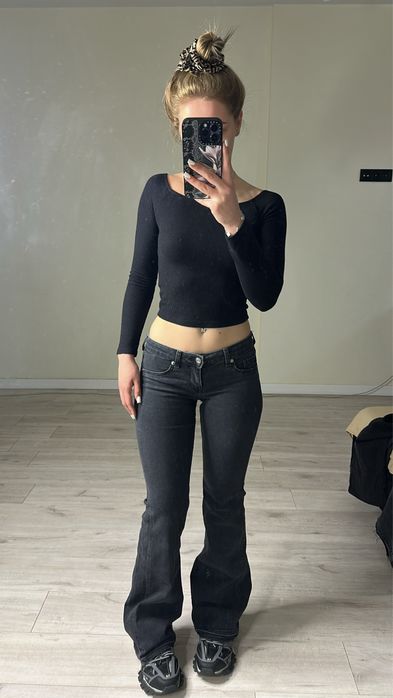 flared type jeans джинсы клеш