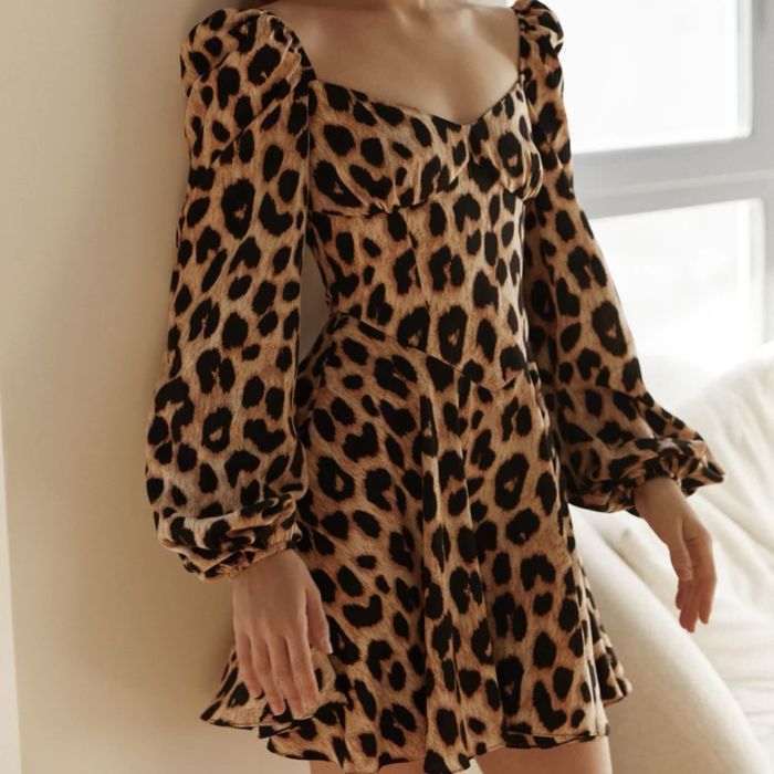 Леопардова сукня GEPUR (S)