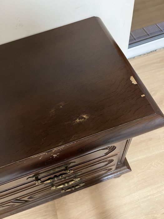 Komoda brązowa antyk