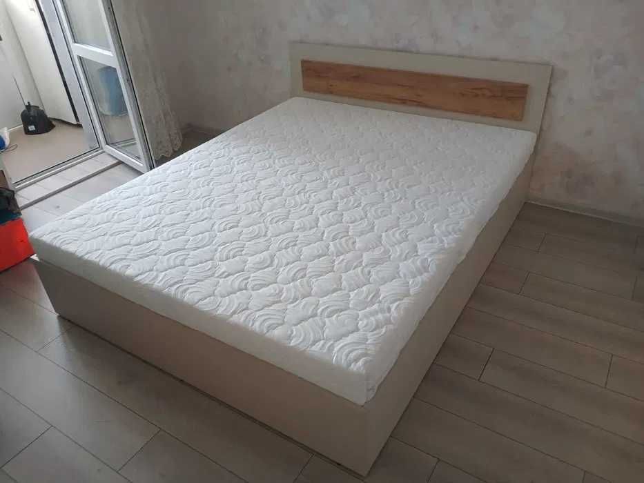 Кровать Вива 160—Современный дизайн,тёплые оттенки,прочная конструкция