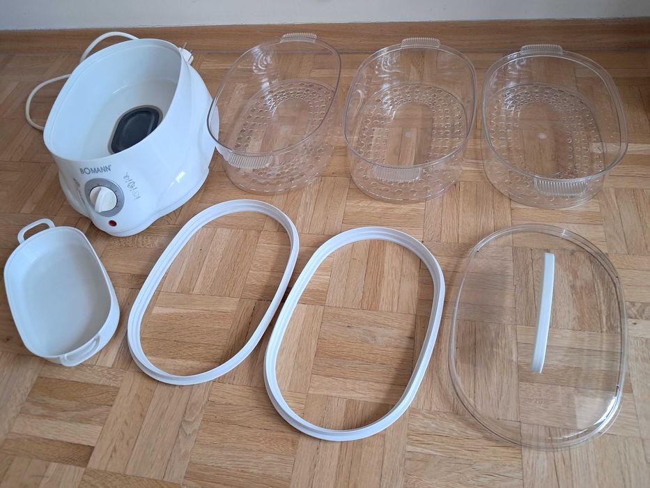 Parowar Bomann CB 1270, 3 poziomy, zdrowa żywność