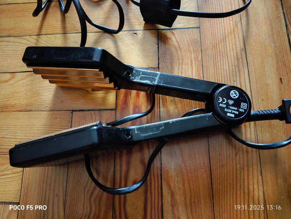 Плойка-гофре WIK Pro Line та плойка-бігуді СССР