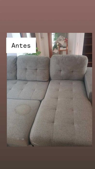 Precisa limpar o sofá?