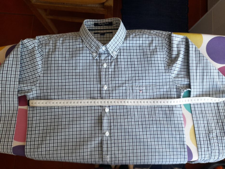 Camiseiro de xadrez GANT
