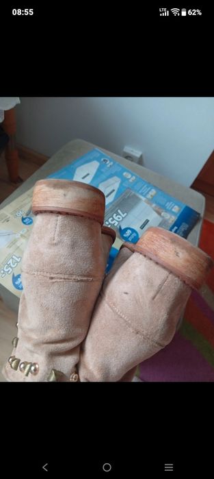 Botki damskie ukryta koturna