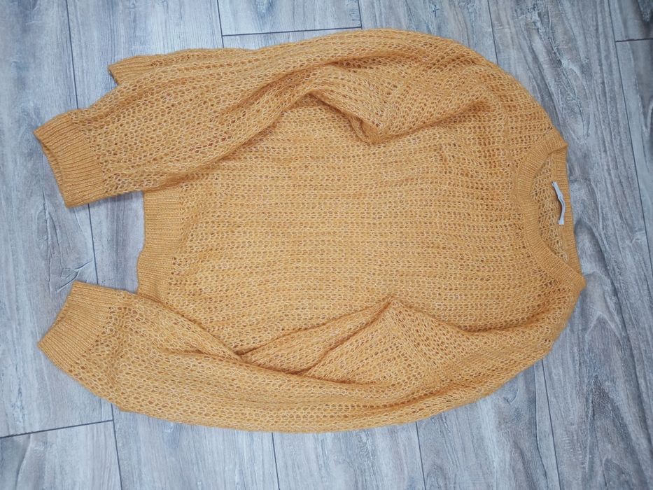 Musztardowy cienki sweterek george