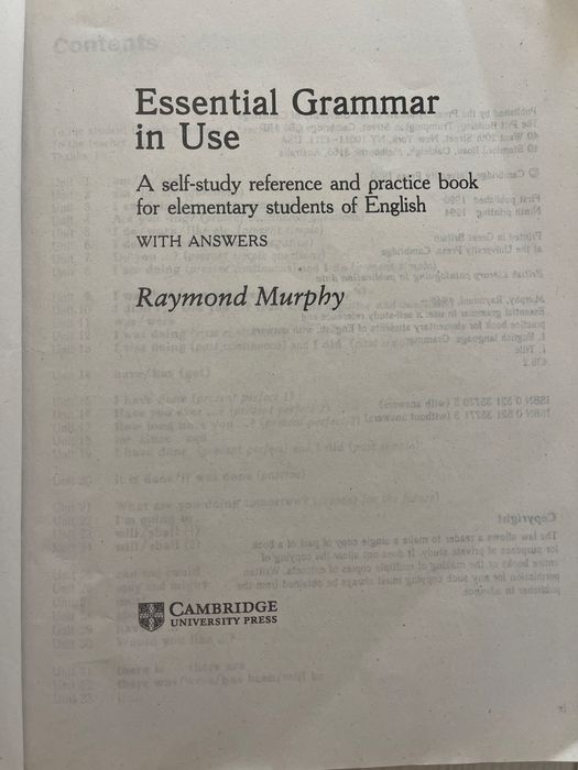 essential grammar in use