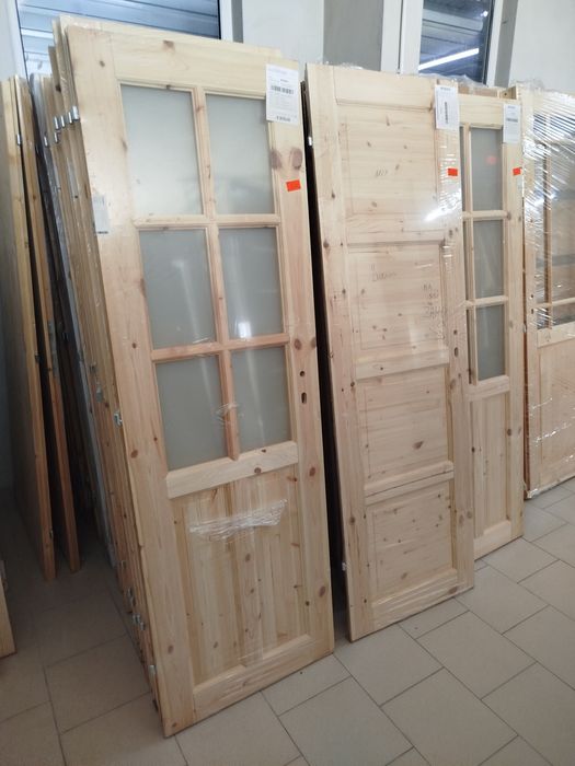 Drzwi 60tki prawe lewe sosnowe