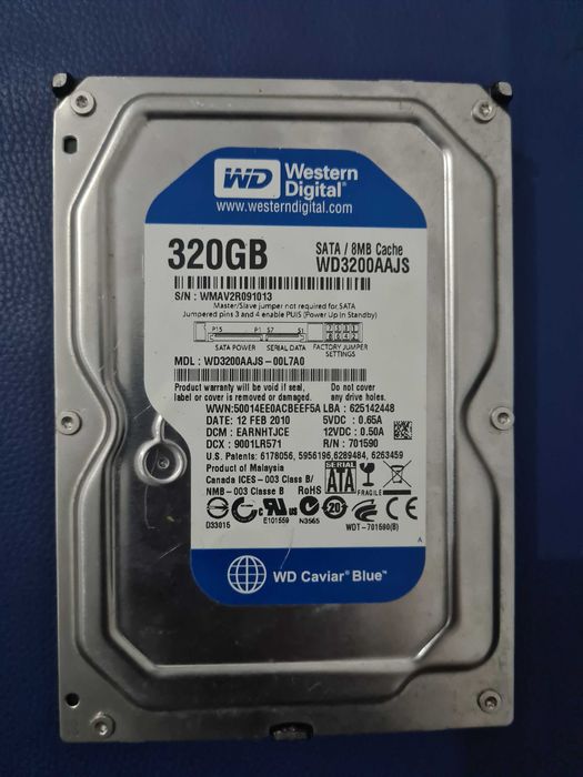 WD Hdd de 320 GB com Windows 11 e office 2021 instalado