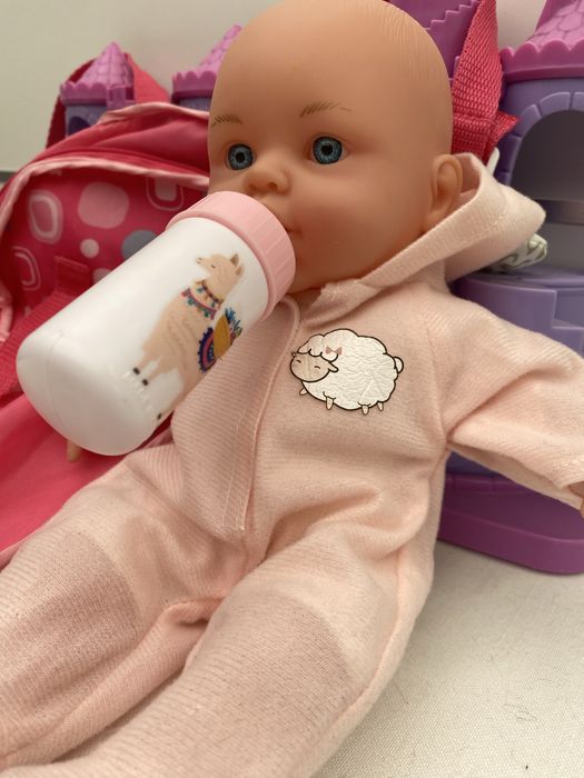 Nenuco com marsupio Bebe com mochila transportadora423439355452467206