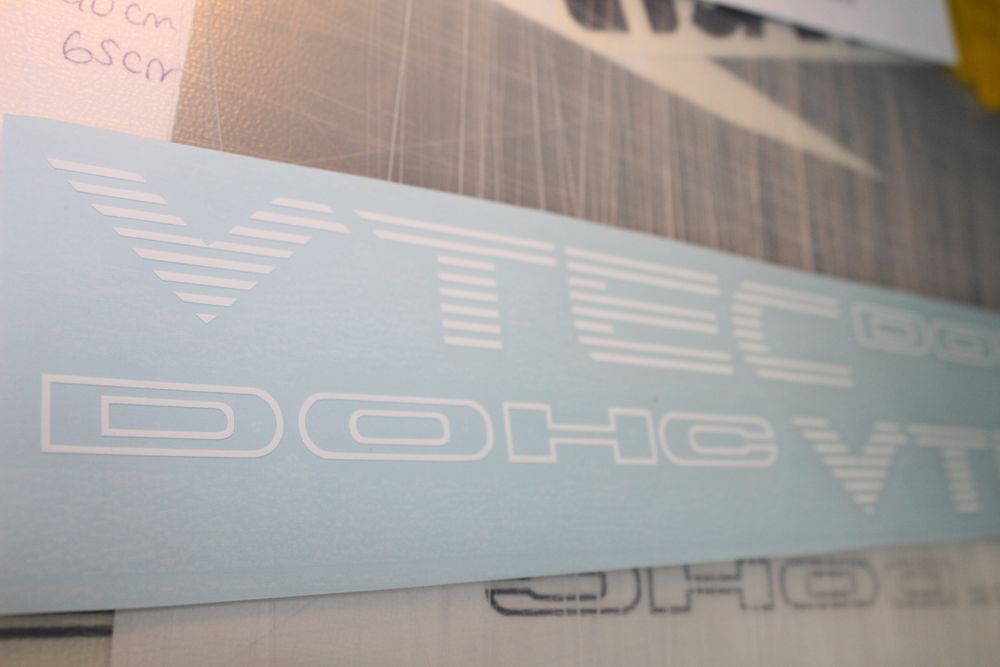 Dohc Vtec Honda Autocolante Vinil Spoon Advan Kanjo