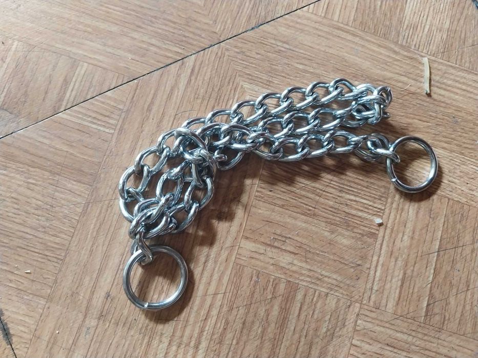 Correia metálica de corrente para cão