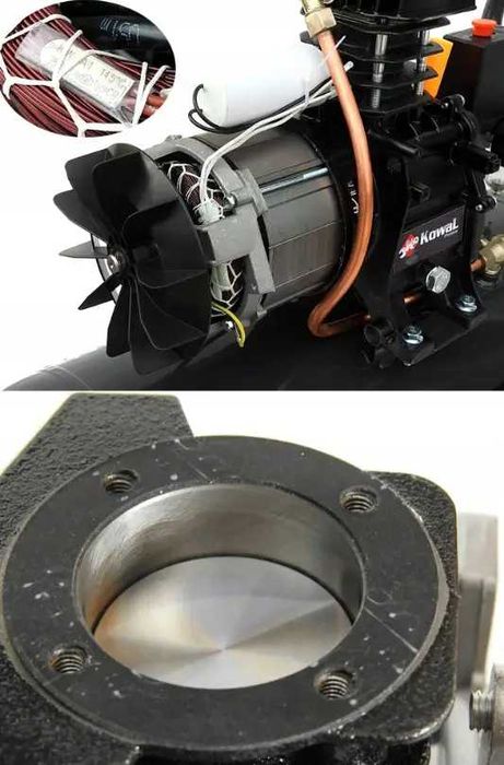 Компресор повітряний KOWAL POLSKA 50л 2.9кВт 10атм 220л/хв компрессор