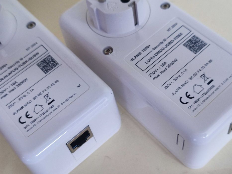 Kit 2x Devolo Powerline CPL 1200+ Gigabit