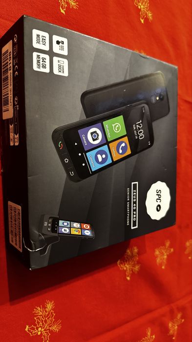 SPC Zeus 4G Pro, 14 cm (5.5"), 4 GB, 64 GB, 13 MP, Android 11, Czarny