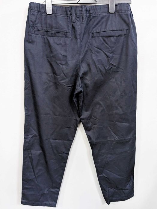 H&M spodnie relaxed fit granatowe rozm. L