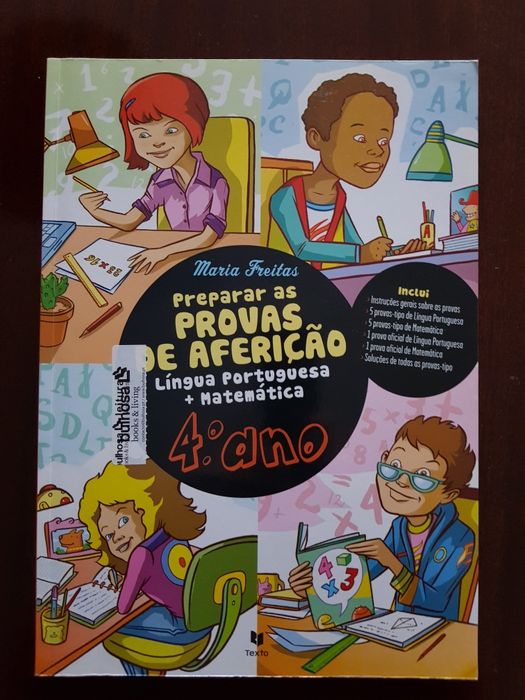 NOVO revisões português e matemática 4°ano