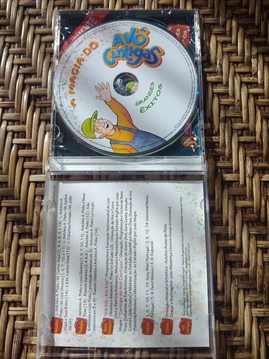CD A Magia do Avô Cantigas