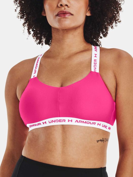 UNDER ARMOR - TOP pomarańczowy sportowy XL