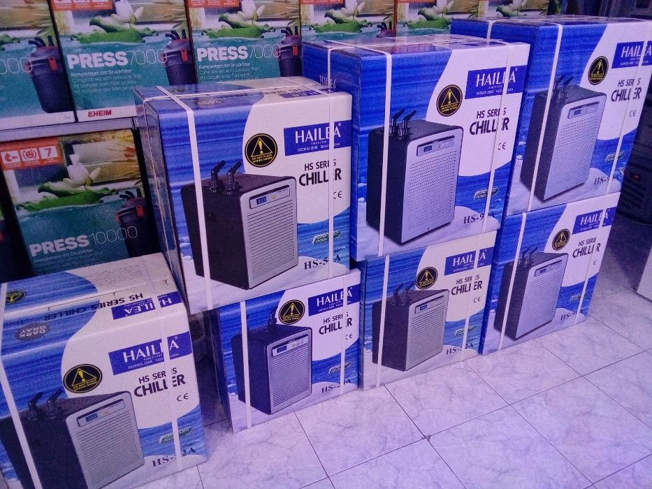 Refrigerador HAILEA aquario 600L novo agua doce e salgada