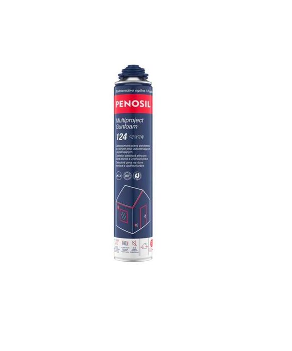 PENOSIL Multiproject Gunfoam 124 750ml. Piana Pianka Montażowa  PISTOLETOWA