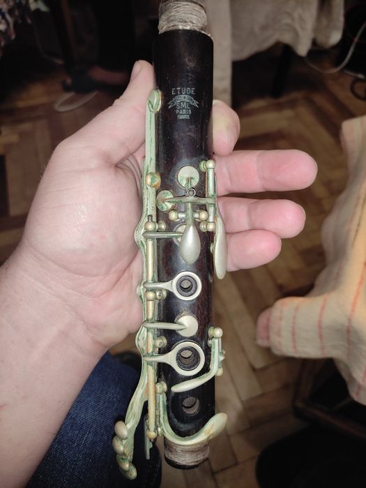 Кларнет дерев'яний професійний SML Paris повний комплект перекритий