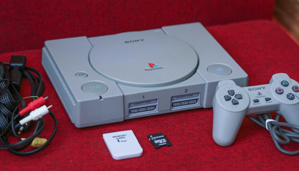 Sony playstation SCPH-5502 ps1 SD card mode one 1