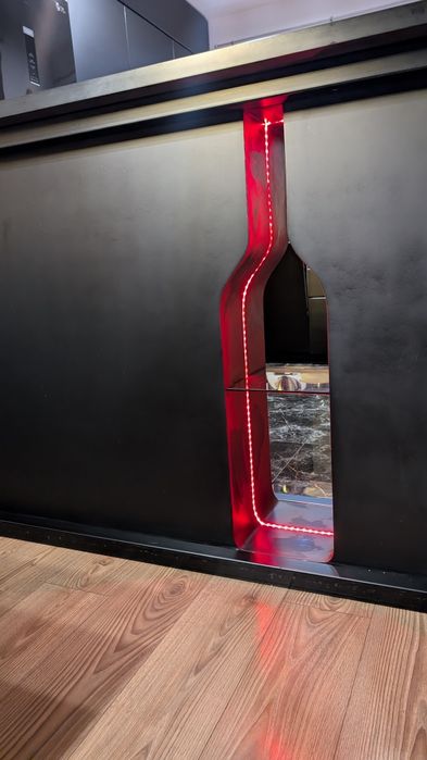 Barek półki na alko / kieliszki