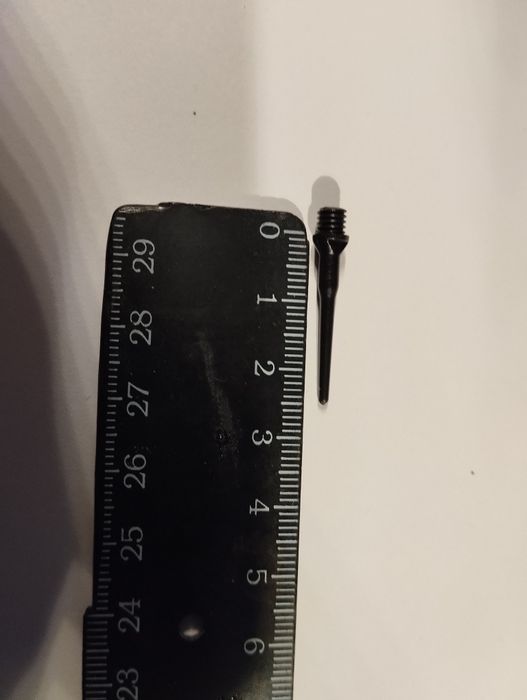 Наконечники Дартс ABC Darts Softtip Pentathlon - 25 мм, чорний