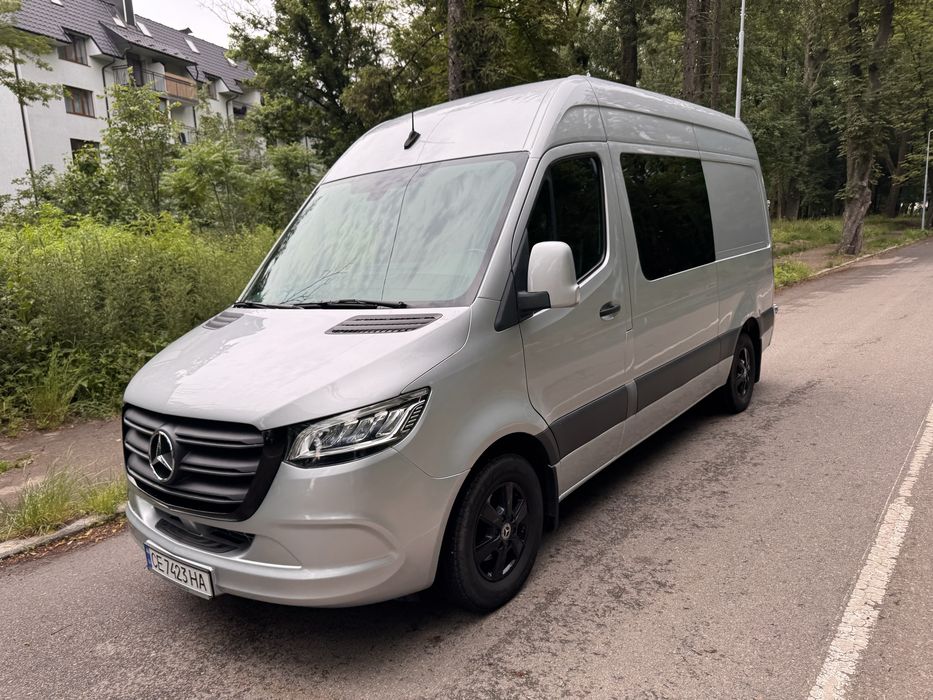 mercedes sprinter w907 2018 мерседес спрінтер пассажир механіка кондиціонер om 651 задній привід