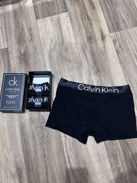 Bokserki 3 pack black series ck xxl