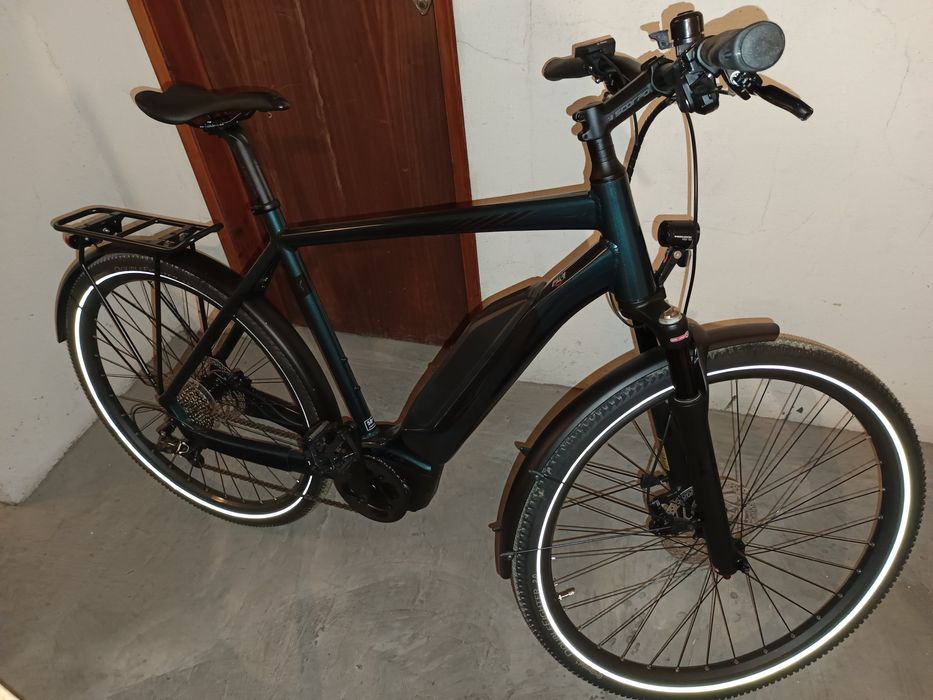 Bicicleta Elétrica Bike Stevens E-4X Tour Gent Verde Escura