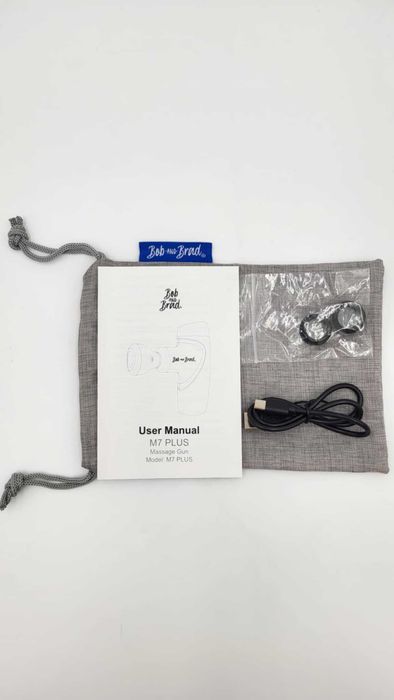 BOB AND BRAD M7 Plus Mini Masażer z Termoterapią Do Regeneracji Mięśni