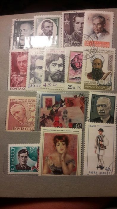 Марки разной тематики