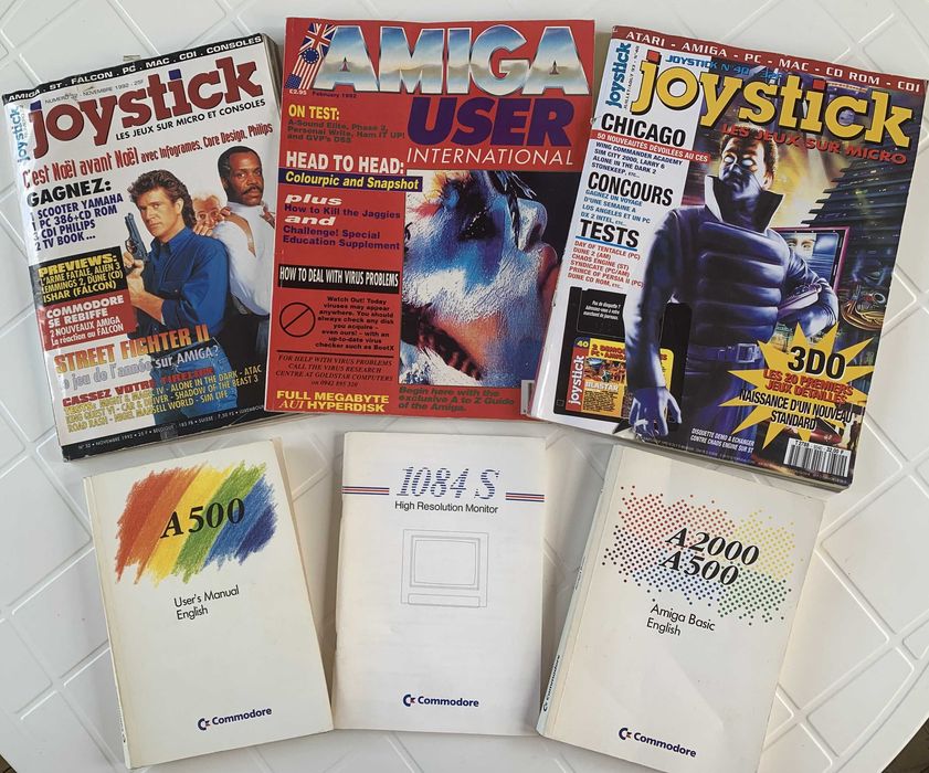 Megapack Commodore Amiga 500 + Monitor + Impressora + 9 Jogos + Extras