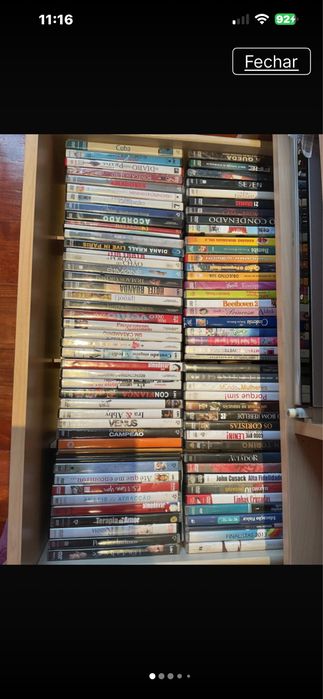 DVD’s diversos e novos