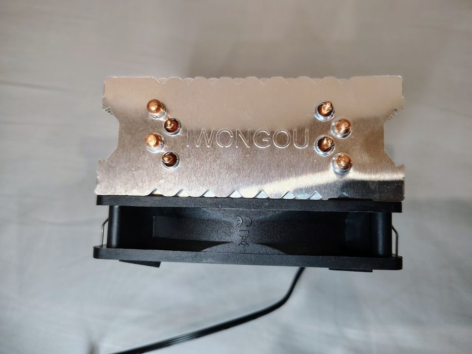 Кулер для процесора 120 мм TDP 160W RGB 4pin 4 теплотрубки AMD IWONGO