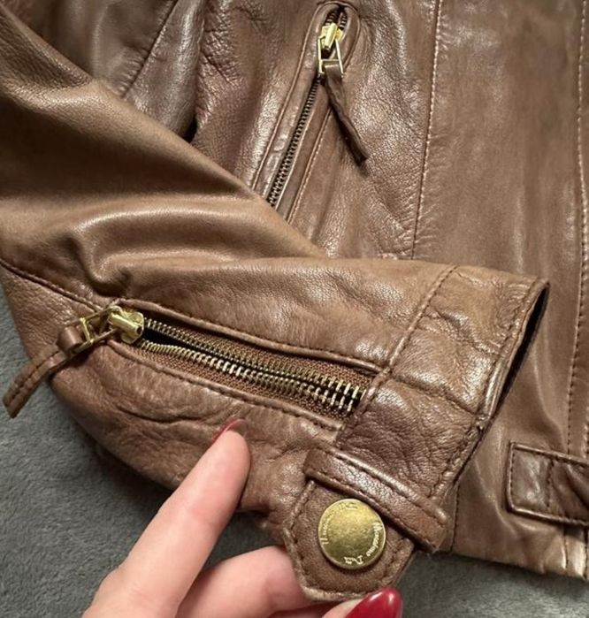 Massimo dutti  шкіряна куртка