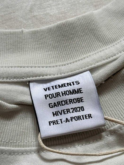 Vetements Silk Road T-Shirt in White