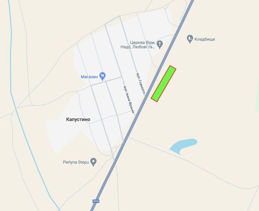 Продається ділянка для розміщення АЗС з пакетом документів