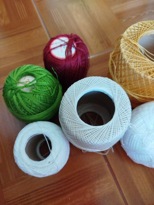 Várias linhas crochê