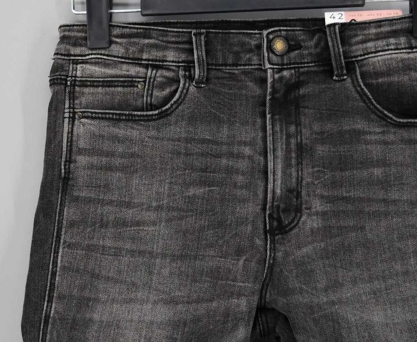 Szare jeansowe spodenki Stradivarius 42 regular waist nowe