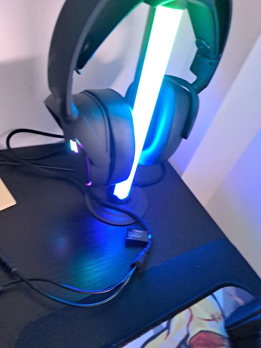 Auscultadores Gaming com Fio N'PLAY Contact 4.7 RGB (On Ear - Multipla