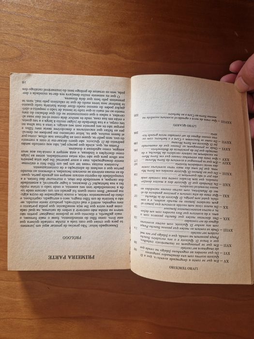 Romance "D. Quixote",  Volumes I e II, de Cervantes